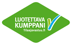 Luotettava Kumppani -logo