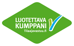 Luotettava Kumppani -logo